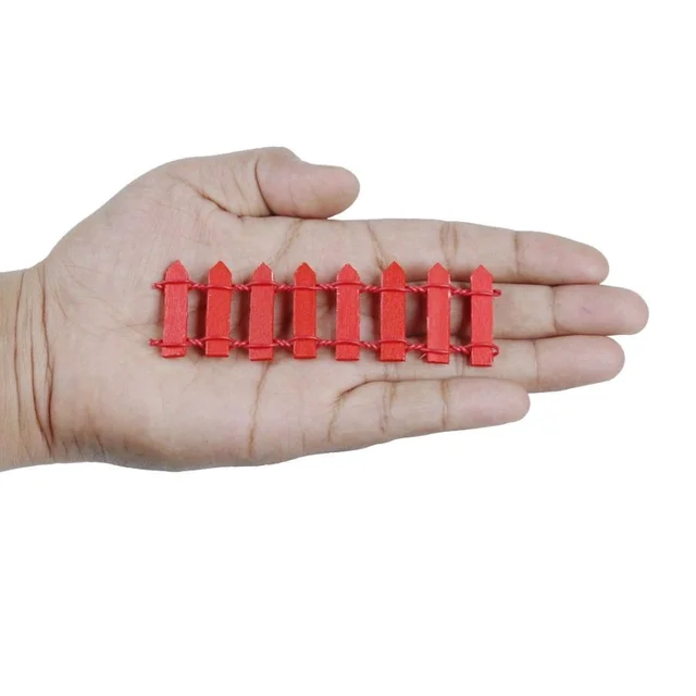 Miniature Garden Fence- - L-9.6/H-2.2cm., 10 Pcs