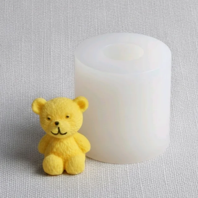 Miniature Teddy Mould-1 - 1, 1 Teddy Mould
