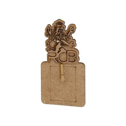 RCB Fan Mdf Photo Fridge Magnet - 10 pcs