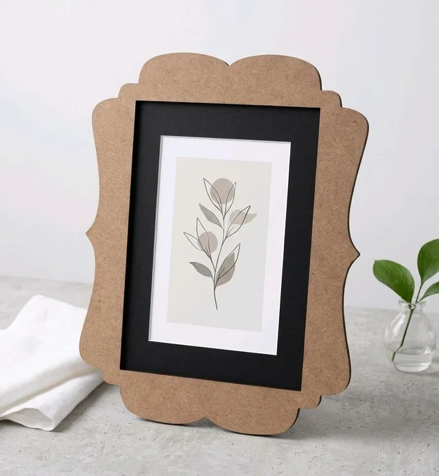 Designer MDF Photo Farme - with front acrylic cover