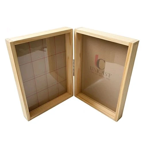 Pinewood Book Frame / Pinewood Floating Frame - 8/6/1.5" each side