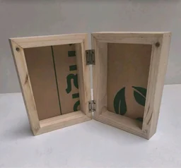 Pinewood Book Frame / Pinewood Floating Frame - 8/6/1.5" each side