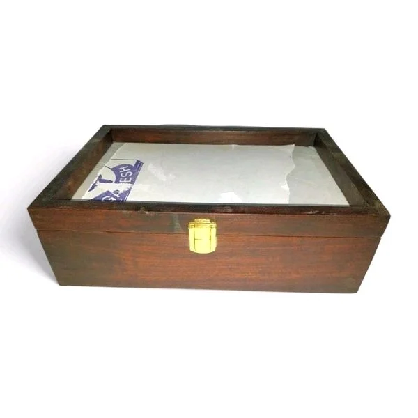 Teakwood Preservation Box - 12/8/4 Inches