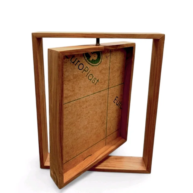 Teakwood Rotating Frame/ Teakwood 360 Degree Frame - 8/6 inch