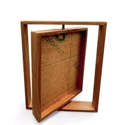 Teakwood Rotating Frame/ Teakwood 360 Degree Frame - 12/9 inch