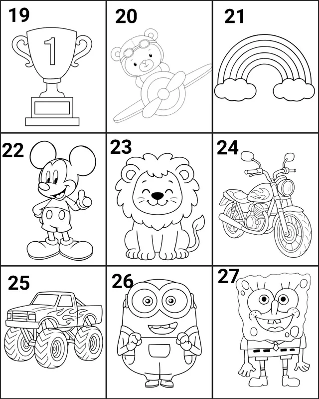 Kids clock DIY Kit siblings theme - 10 inch, 4+2.5 mm, 1 set