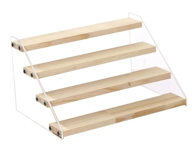 4 Tier Multi Purpose Product Display Stand/ Display Rack / Counter Product Riser