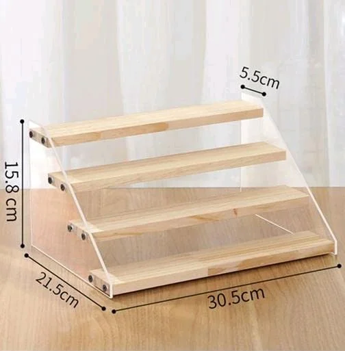 4 Tier Multi Purpose Product Display Stand/ Display Rack / Counter Product Riser