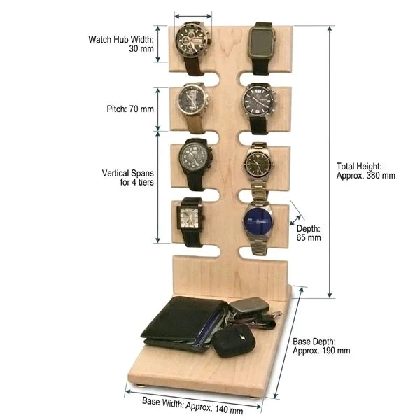 Watch Display Stand/ Watches Display Rack - 6mm