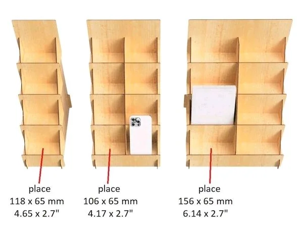 Collapsible Versatile Store Display Stand for Booklets, Magazines, and Souvenir