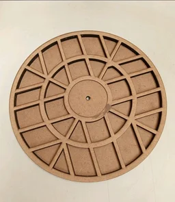Miniature Memories Clock Shadow Box - 16 Inch diameter