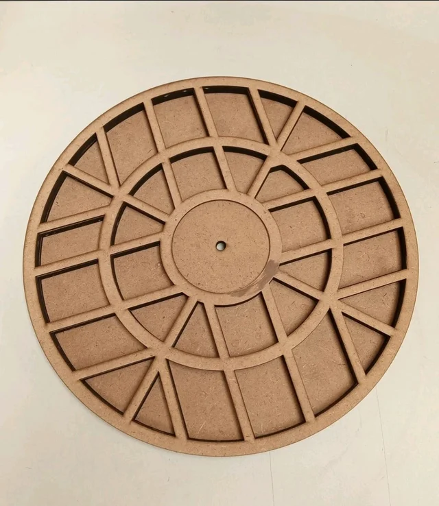 Miniature Memories Clock Shadow Box - 16 Inch diameter