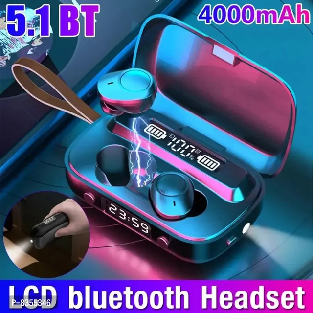 M10 Bluetooth 5.1 Earbuds in ear tws - Black, FREE DELIVERY