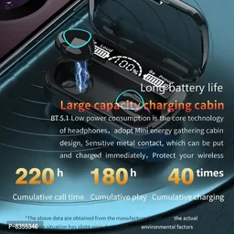 M10 Bluetooth 5.1 Earbuds in ear tws - Black, FREE DELIVERY