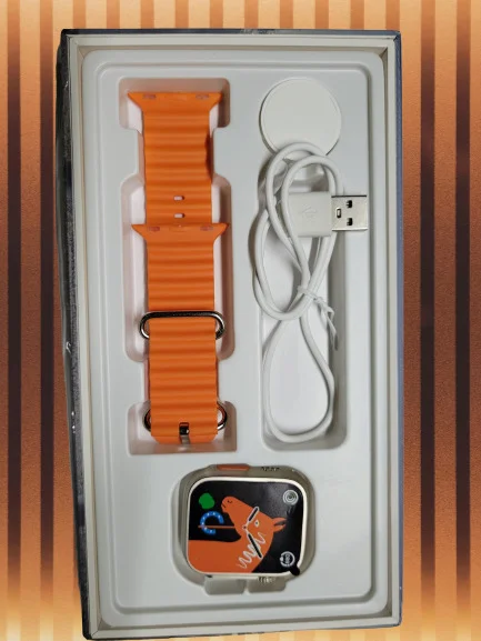 Smart Watch - Orange, FREE DELIVERY