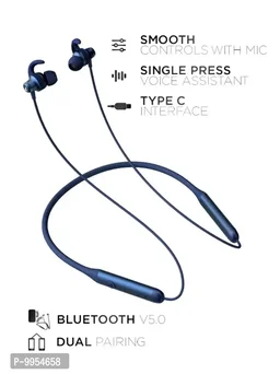 Boat Rockerz Wirless Neckband Up to 30 H Playback - Multicoloured, FREE DELIVERY