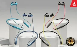 Boat Rockerz 335 Wirless Neckband UPto 30H Playback - Red, FREE DELIVERY
