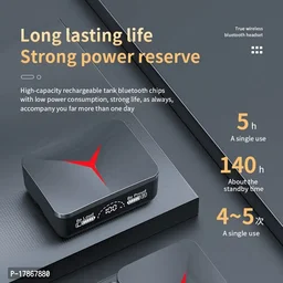 M90 Peo TWS 300 Hrs Playtime With 2000mah Power Bank - Black, FREE DELIVERY
