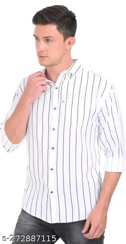 Shirt For Men - S, White, FREE DELIVERY