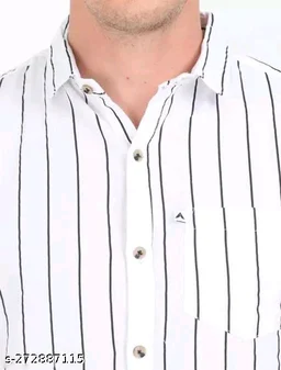 Shirt For Men - S, White, FREE DELIVERY