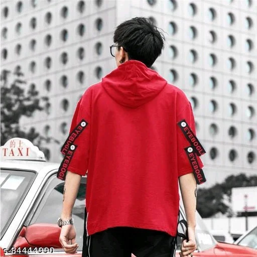 Men Red T-shirt - M, Red, FREE DELIVERY