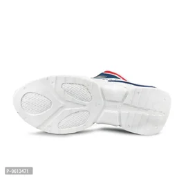 Stylish Fancy Synthetic Sneakers Shoes For Men - UK9, Navy Blue, FREE DELIVERY
