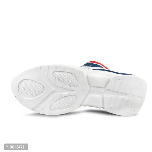 Stylish Fancy Synthetic Sneakers Shoes For Men - UK9, Navy Blue, FREE DELIVERY