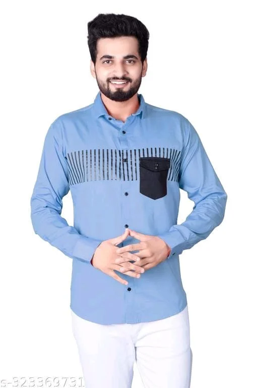 Mens New Casual Shirt - L, FREE DELIVERY