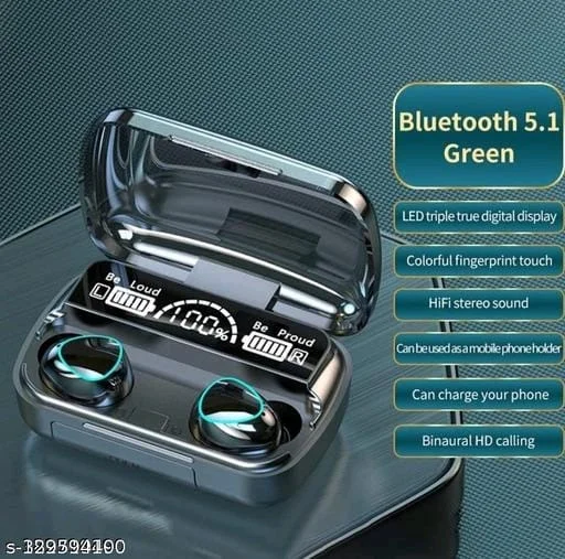 M10 Earbuds 2000mAh Power-Band Wirless Bluetooth - FREE DELIVERY