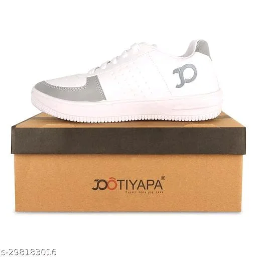 Premium Sneakers For Men - IND-6, White, FREE DELIVERY