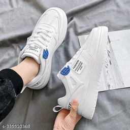 White Men Sports Shoes - IND-8, White, FREE DELIVERY