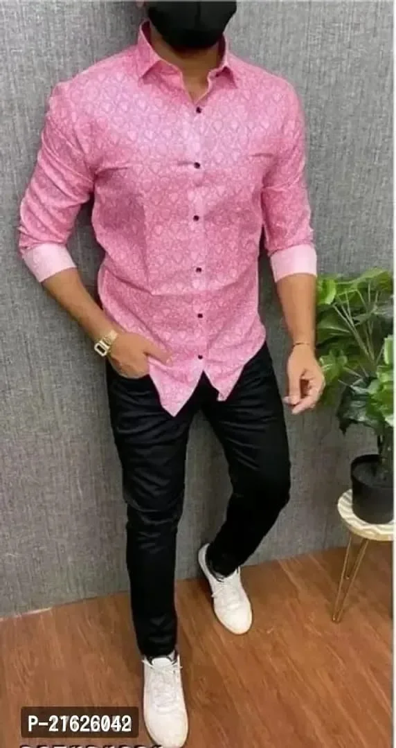 Men Pattern Multi Summer Shirt - L, Multiplecoloured, FREE DELIVERY