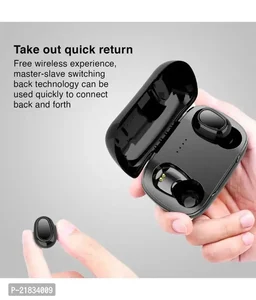 Wirless Bluetooth Earbuds - Black, FREE DELIVERY
