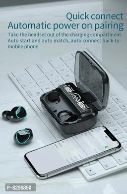 Wirless Bluetooth Earbuds - Black, FREE DELIVERY