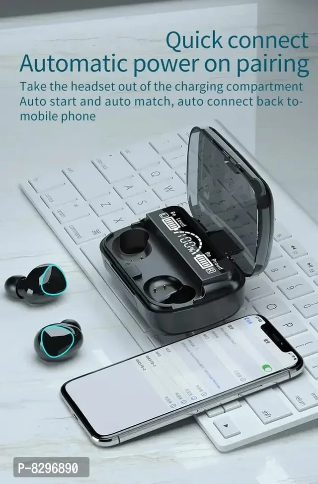 Wirless Bluetooth Earbuds - Black, FREE DELIVERY