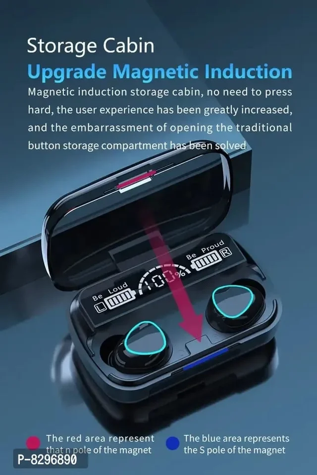 Wirless Bluetooth Earbuds - Black, FREE DELIVERY