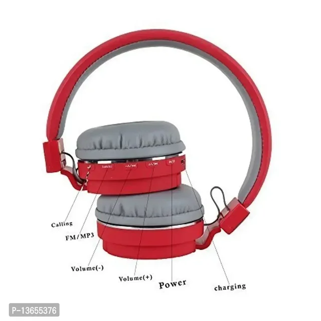 SH-12 Wirlesss Bluetooth Over the Ear Headset with Mic - FREE DELIVERY