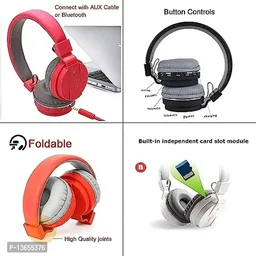 SH-12 Wirlesss Bluetooth Over the Ear Headset with Mic - FREE DELIVERY