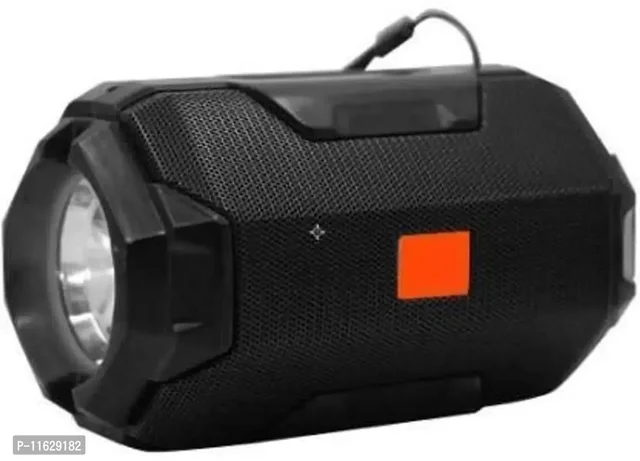 BT AO16 Bluetooth Flashlight Speakers A106 Compatible With USB | Mic |Aux|SD Card for All Laptop, - FREE DELIVERY