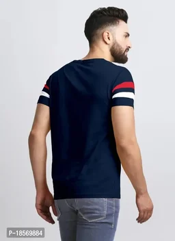 Cotton Blend Coloured Round Neck Tees For Men-Pack Of 2 - 2XL, FREE DELIVERY