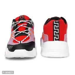 Casual Sports Sneakers - UK6, Red, FREE DELIVERY