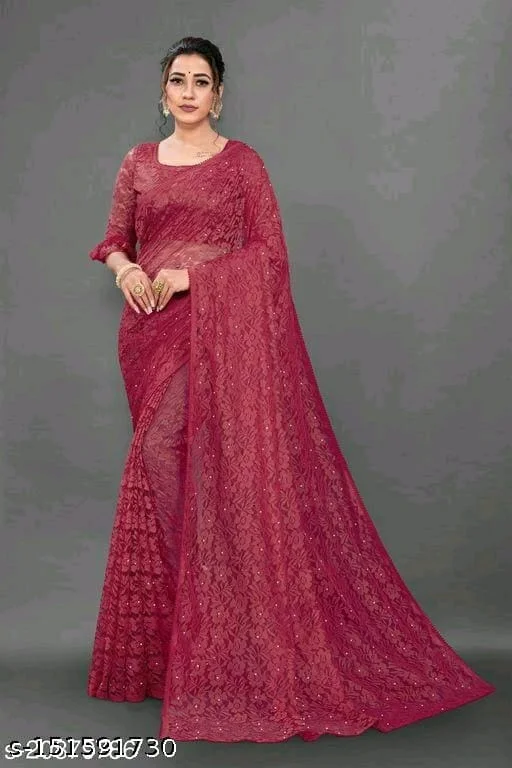 Work Saree - FREE DELIVERY