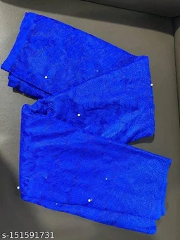 Blue Saree - FREE DELIVERY