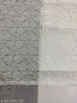 White Saree - White, FREE DELIVERY
