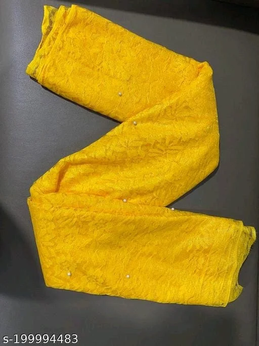 Saree - Yellow, FREE DELIVERY