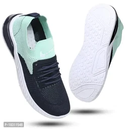 Classic Solid Sports Shoes For Women - UK5, Navy Blue, FREE DELIVERY