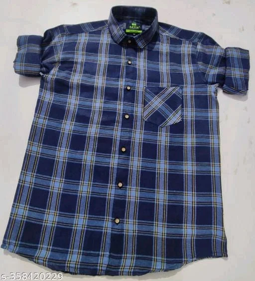Trending Premium Checks Shirts For Men - M, FREE DELIVERY