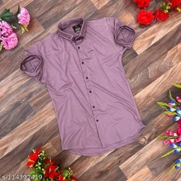 Men Formal Shirt - L, FREE DELIVERY