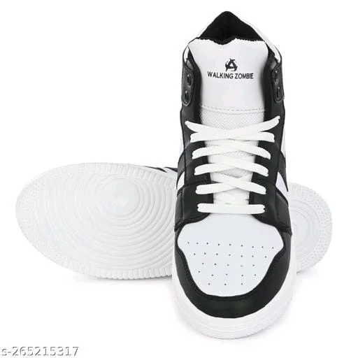 Brand-Flex Force Trendy Solid White Men's Sneakers - IND-10, FREE DELIVERY