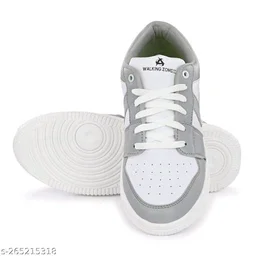 Brand-Flex Force Trendy Solid White Men's Sneakers - IND-6, FREE DELIVERY